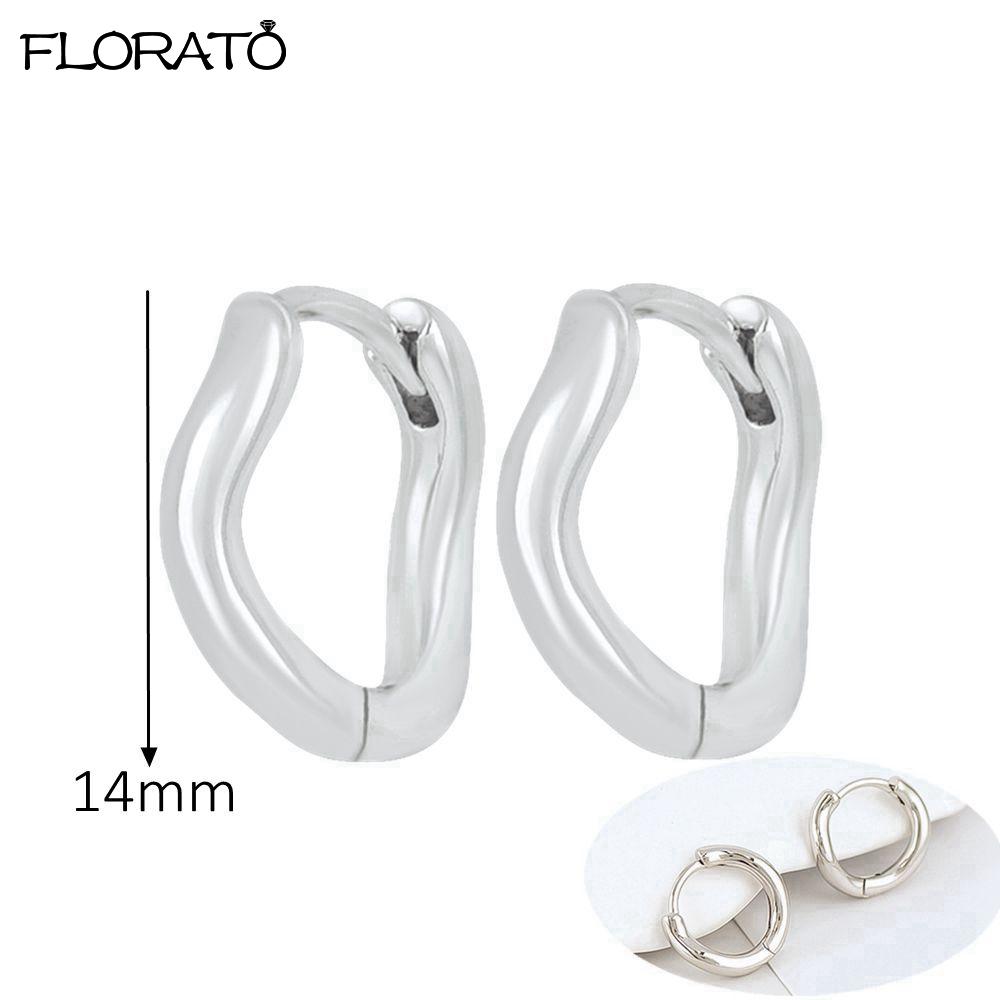 

925 Sterling Silver Needle Luxury 18K Gold-color Hoop Earrings for Women Fashion Zircon Earrings Wedding Fine Jewelry Wholesale