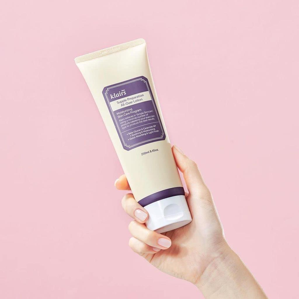 Supple Preparation Lotion Korean Body Emulsion Supple Preparation Lotion 250ml [dear,klairs] All-Over (250ml) Cosmetics, Lotion, Lotion,