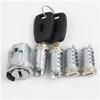 OEM Auto Full Set Door Lock Cylinder For Fiat Ducato Doblo Cargo Punto Panda SIP22 Blade Trunk Lock Ignition Lock With 2Pcs Key