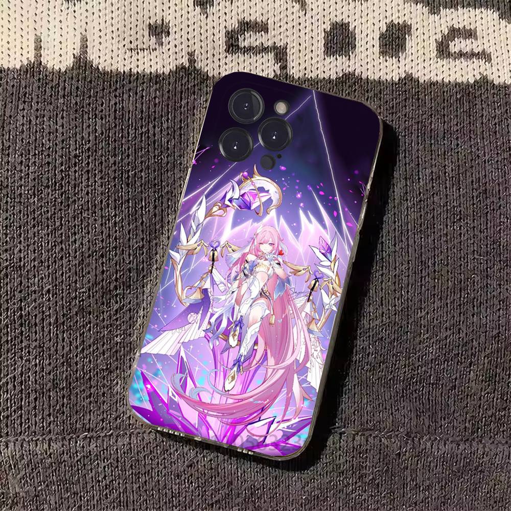 

H-Honkai Alyssia Phone Case for iPhone 11Pro 13 12 11 Pro Max 16e 17 Air 16 15 14 Plus 11ProMax iPhone16promax