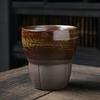 Japanese Style Coarse Ceramic Espresso Cup Retro Ceramic Kung Fu Tea Cup Office and Home Water Cup