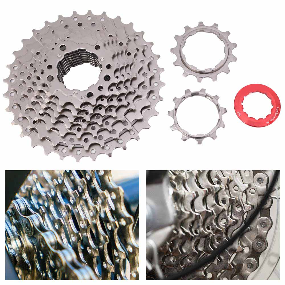 Aluminium Alloy Bike Chain Stabilizer Rear Derailleur Chains Tensioner Single Speed Bicycle Sprocket Freewheel Gear