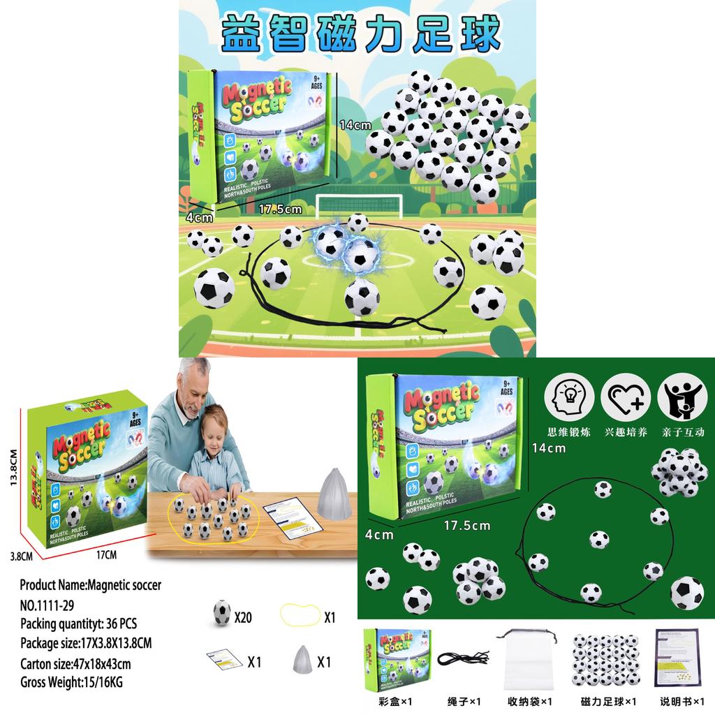 Magnetic Soccer Game For Kids With Magnetic Balls And Interactive Play For Family Fun