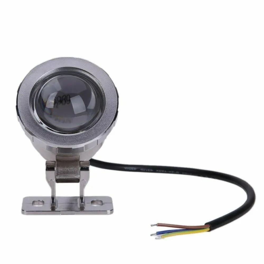 Waterproof RGB Fountain Light DC12V 10W LED Spotlight Atmosphere Lighting Remote Control Pool Spotlight Aquarium