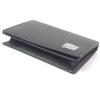 Excellent Dunhill Card Case MICRO D-EIGHT Micro D-Eight Business Card Holder black leather mens Used
