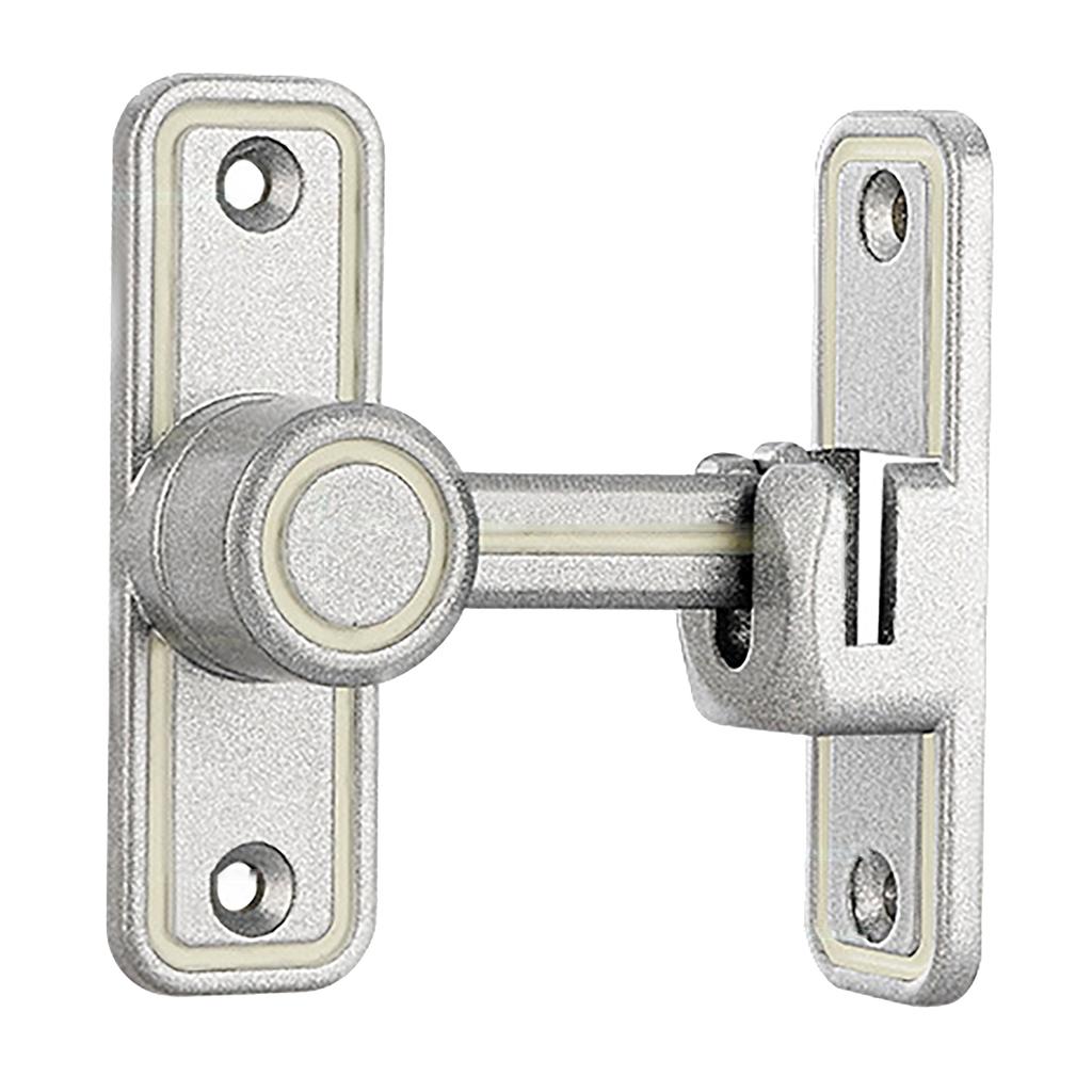 Sliding Door Bolt Luminous Prevent Theft Safe Stainless Steel 90 180 Degree Gate Lock for Barn