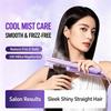 Ice Sensation Water Mist Cold Mist Hair Straightener for US All Hair Types