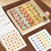 Kid Memory Dice Matching Board Game Montessori Color Cognition Sorting Concentration Training Toy Parish Education Sensory Toy