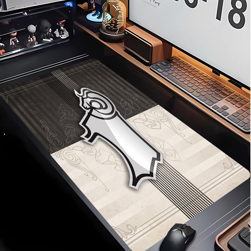 Derby County Football Pattern Mouse Pad Non?Slip Rubber Base Gaming Mousepad For Desk Office Home