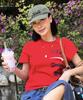 Nodi Signal Star Horse Crop Tee Red