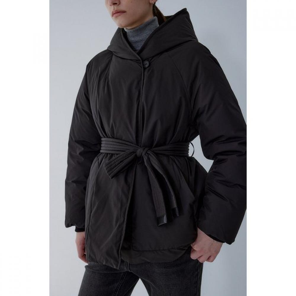 VOV Salopetă cu glugă și curea din puf 7155417008