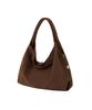 Sand Museum Cactus Hobo Bag [Suede Brown]