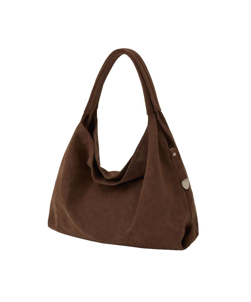 Sand Museum Cactus Hobo Bag [Suede Brown]