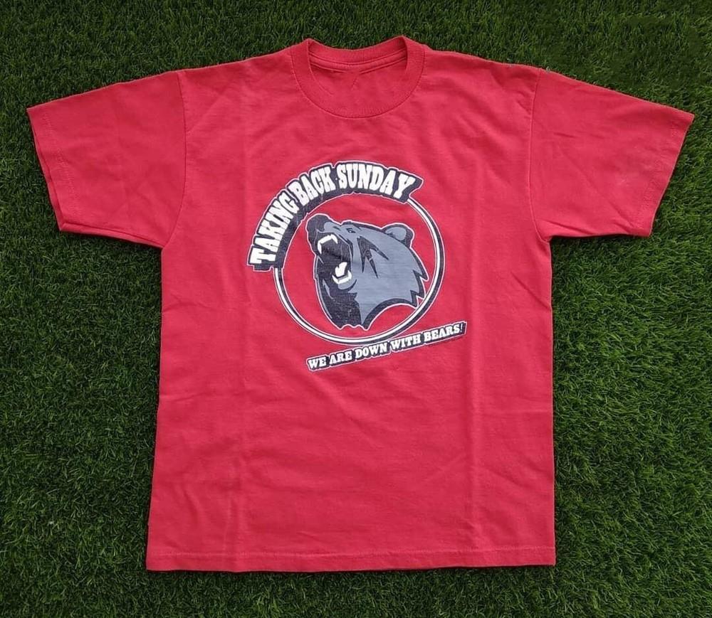Vtg Taking Back Sunday Band For Fans Cotton Red All Size Unisex Shirt Unisex T-Shirt M