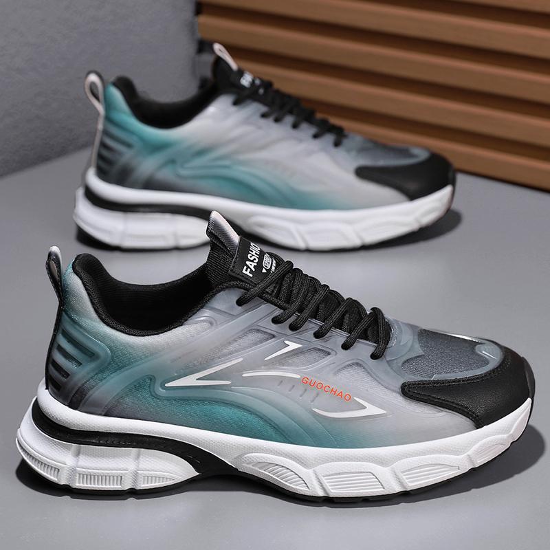 Jaka sneakers breathable casual running shoes platform young dad shoes 39