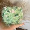 DIY Knitting Wool Soft Mixed Yarn Knitting Scarves Multi-Color Mix Weaving Mixed Floral Cute Knitting Pastoral Style 50g