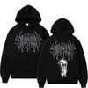 Ghostemane Rapper'S 2D Hooded Men'S Hoodie, Fashionable Hoodie With Patterned Letters