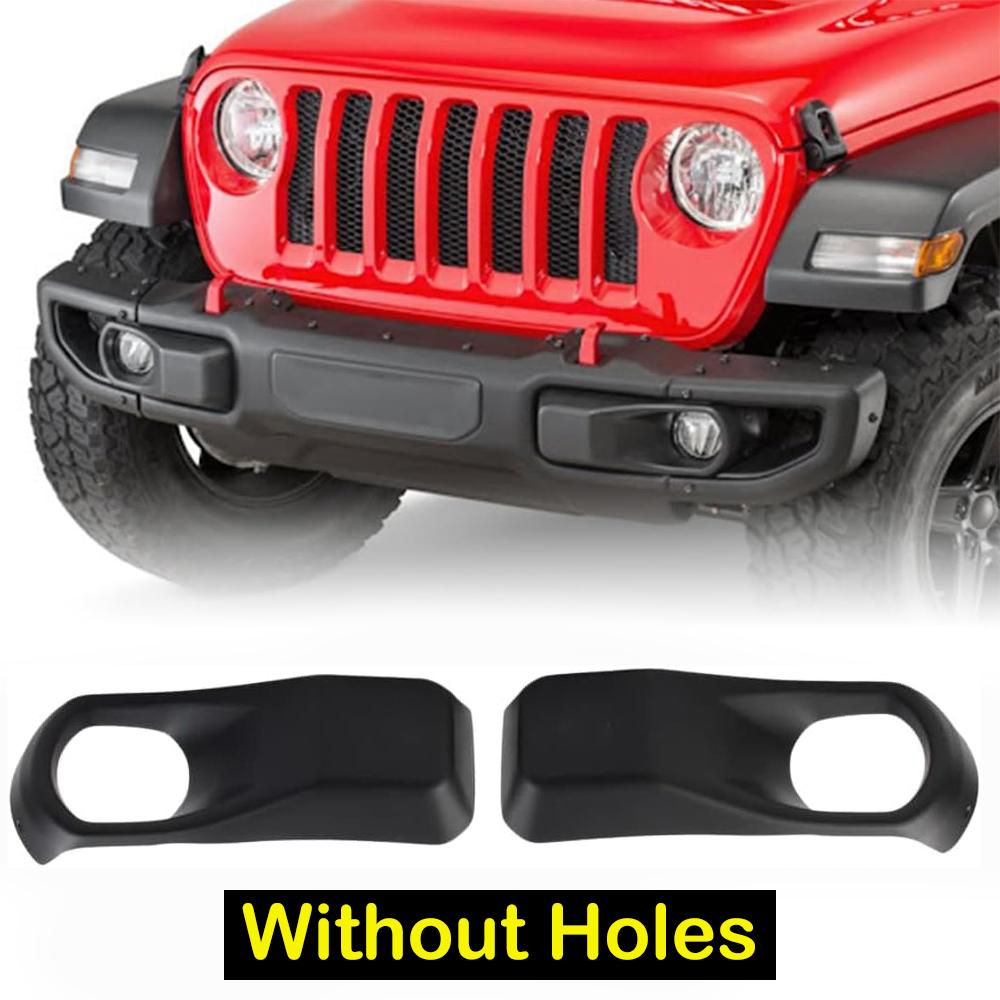Nebelscheinwerferabdeckung Frontstoßstange Nebelscheinwerferabdeckungen Zierblende Für Jeep Wrangler JL 2018+ 10th Anniversary Rubicon Stahl Frontstoßstange