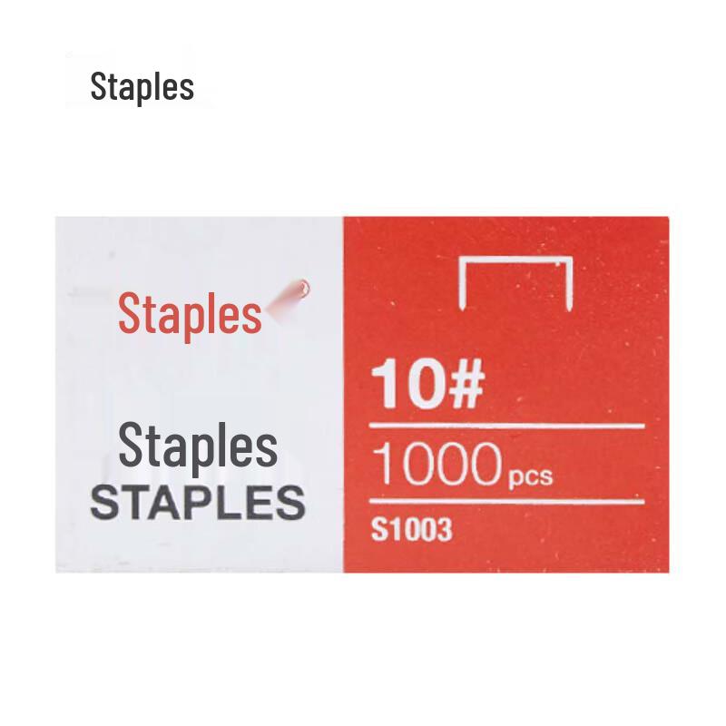Staples S1003 No. 10 Staple Pins серебряный