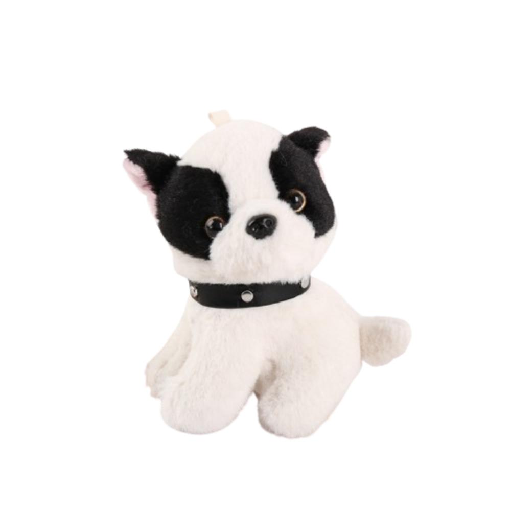 Cute Cartoon Simulation Dog Plush Keychain Small Pendant Animal Pendant  Key Decor Style A