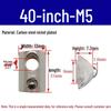 European Profile T-nut: Square T-slot Slider, Types 20/30/40/45, Sizes M3-M8