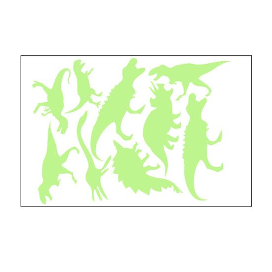 Glowing Wall Stickers Waterproof Self-Adhesive PVC Decals Glow In The Dark Wall Stickers for Bedroom Playroom Nursery Living Room Easy