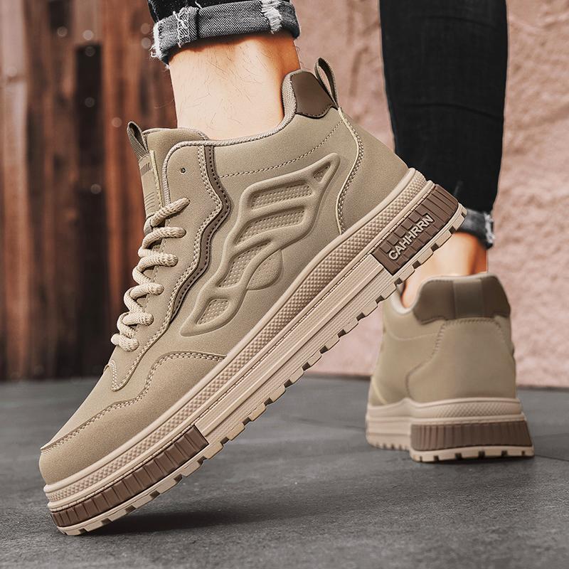 Men's shoes tooling shoes 2025 new spring and autumn shoes men's Martin boots men's outdoor sports and leisure sports shoes