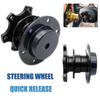 Universal Quick Release Adapter Snap Off Steering Wheel  Hub Race