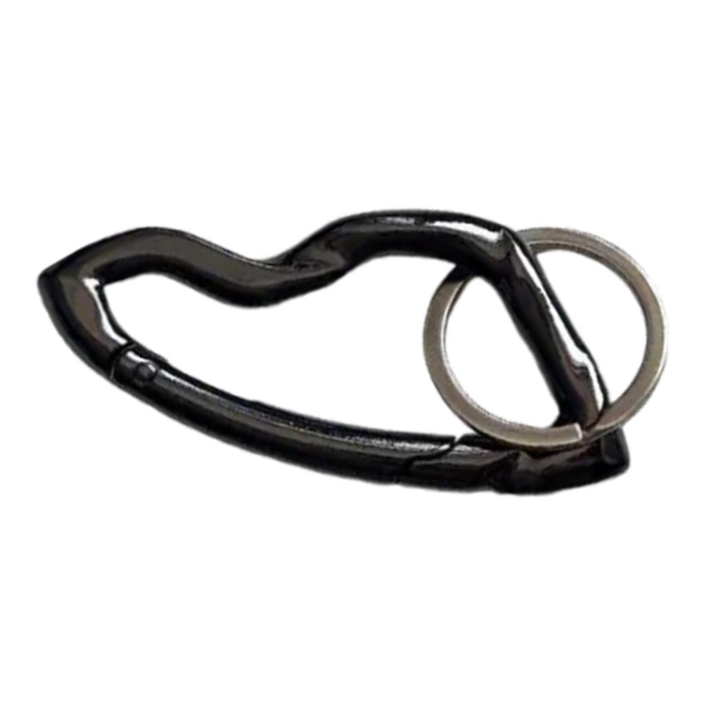 Stylish Y2K Star Carabiner Keychain Minimal Stainless Steel Star Carabiner Keychain Pendant for Bags and Backpacks