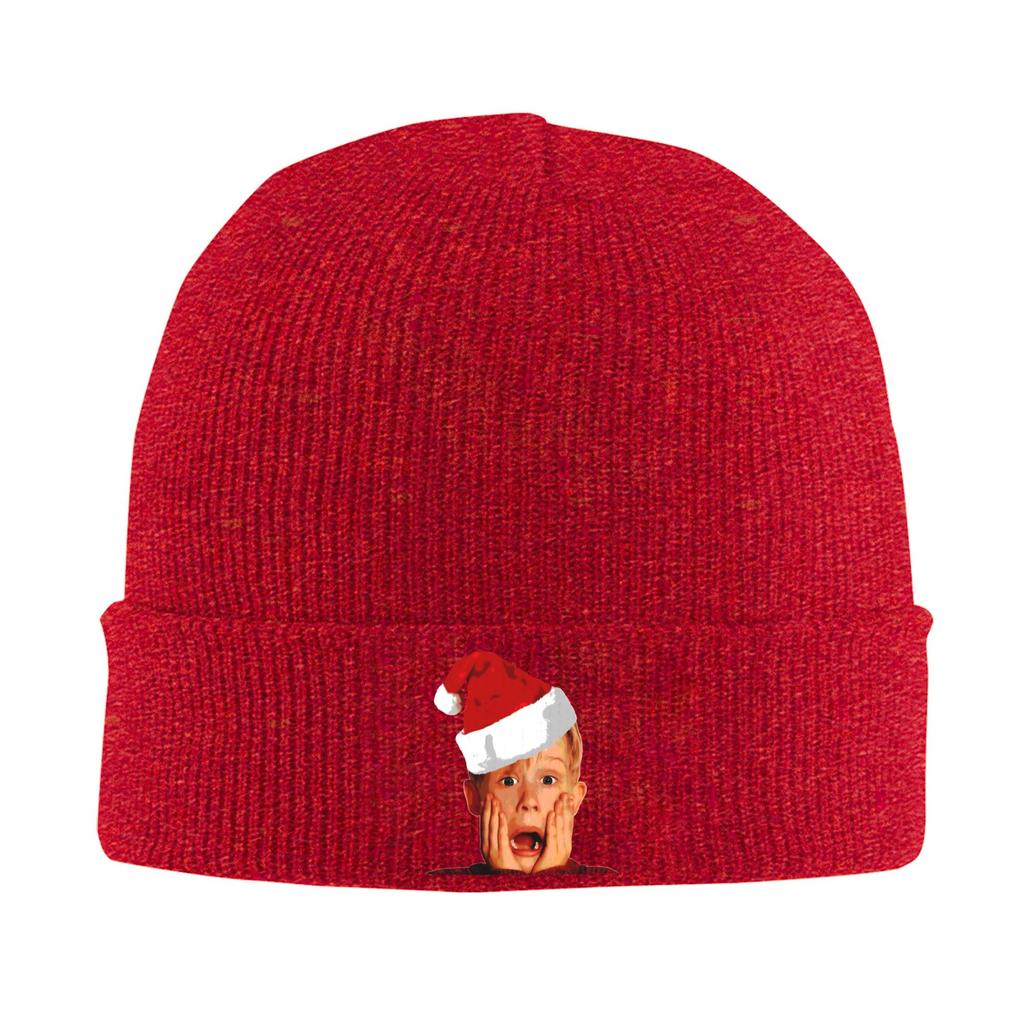 Home Alones Beanie Hats Bonnet Hats Female Male Cute Gym Knitting Hat Spring Graphic Thermal Elastic Caps