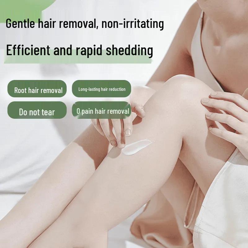 Crema Depilatoria Delicata Non Irritante Ya Ping - Lenisce, Ritarda la Ricrescita dei Peli ed è Ideale per Pelli Delicate e Secche.
