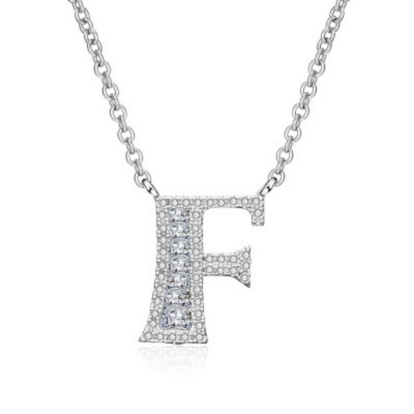 English Letter Necklace Suitable for Couples' First Letters