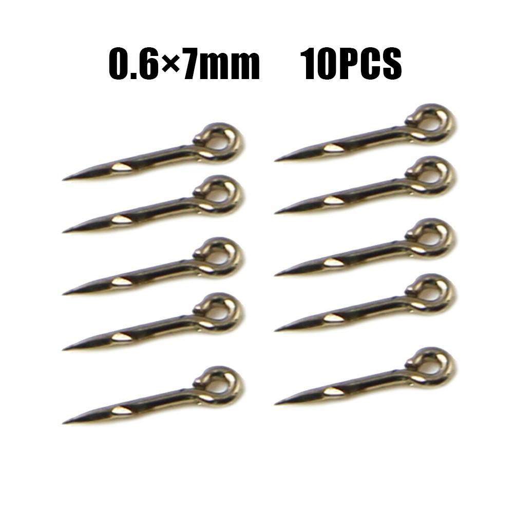 

Outdoor Bait Spikes X 10 Boilie Pins Carp Fishing Angling Hair Ronnie Rig Tackle 0.6*7mm