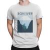 Funny Pop T-Shirt for Men Crew Neck Cotton T Shirts B-Bon Ivers Short Sleeve Tee Shirt Summer Tops