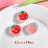 New Hot Sale Kawaii Cabochons Artificial Food Animal Fruit Design Resin with Flat Back for Souvenirs