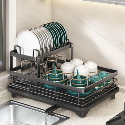 Cloud Frost Kitchen Double-Layer Dish Drying Rack