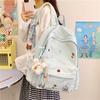 Schoolbag New Small, Fresh and Large-capacity Backpack for Junior High School Students Women's Japanese Lightweight and Versatile Schoolbag Going 