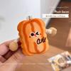 3D Cartoon Bread & Milk Plush Refrigerator Magnet - Creative Home Decor