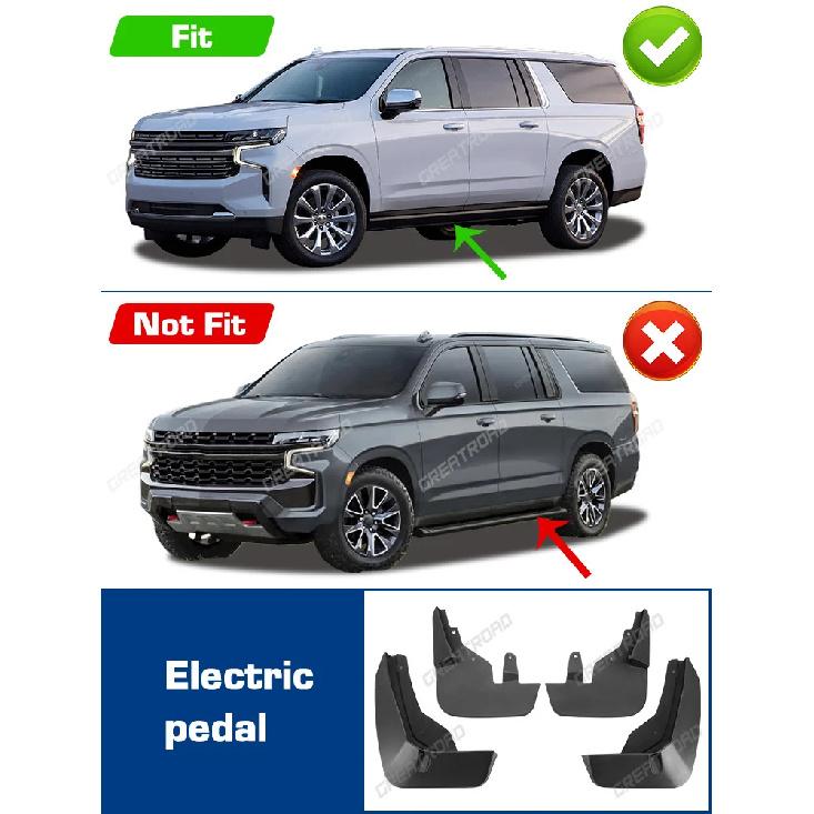 For Chevrolet Suburban/Tahoe 2024 2025 Fender Mudflaps Splash Guards Mudguards Mud Flaps car Accessories