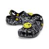 Crocs Classic Smiley World Clogs 'Black White' 207971-0C4