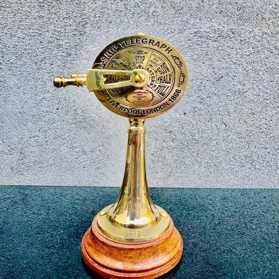 Nautical Brass Ship Engine Telegraph Maritime Decor Marine Officer Gift Home Decor