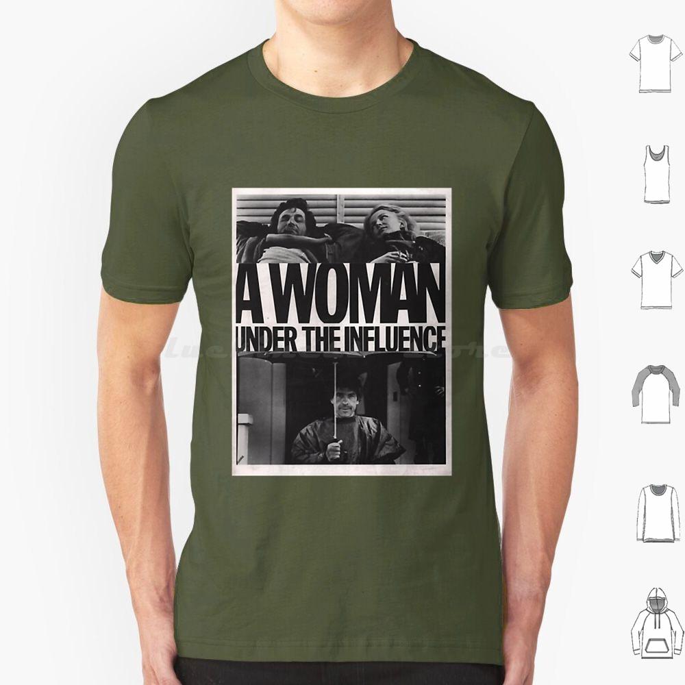 A Woman Under The Influence John Cassavetes Poster T Shirt 6xl Cotton Cool Tee Gena Rowlands John Cassavetes A Woman Under The S