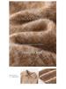 Marled Women's Wool Pullover: Half-Zip Turtleneck Sweater for Autumn and Winter