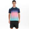 Gradient Jerseys Sets Soccer Running Shirts Shorts Gym Training Causal Sports Uniforms Suit  Fashion Polyester Badminton Clothes
