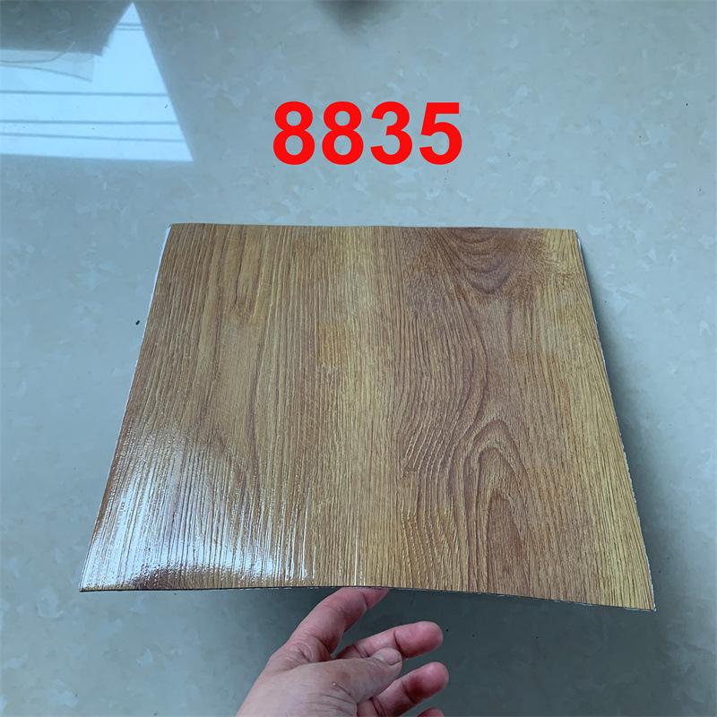 

Самоклеящиеся наклейки на пол и стены под дерево, ПВХ обои для гостиной, туалета, кухни, домашний декор для пола, водонепроницаемая наклейка 5pcs