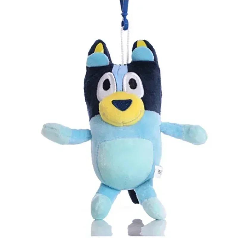 Brinquedos de Pelúcia da Família Bluey & Bingo 17/28cm - Animais de Pelúcia de Cachorro de Desenho Animado, Bonecas de Pelúcia Macias, Perfeitos para Presentes de Aniversário e Natal