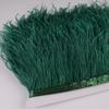 Ostrich Feathers Trim 13-18 CM Plumes on Ribbon Selvage For DIY Wedding Sewing in Dress Decoration Crafts Accessories Wholesale