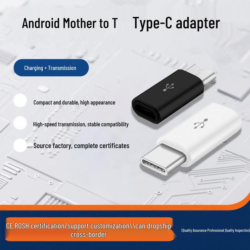 Android to Type-C & Micro to Type-C OTG Adapter for Xiaomi, Vivo, Huawei