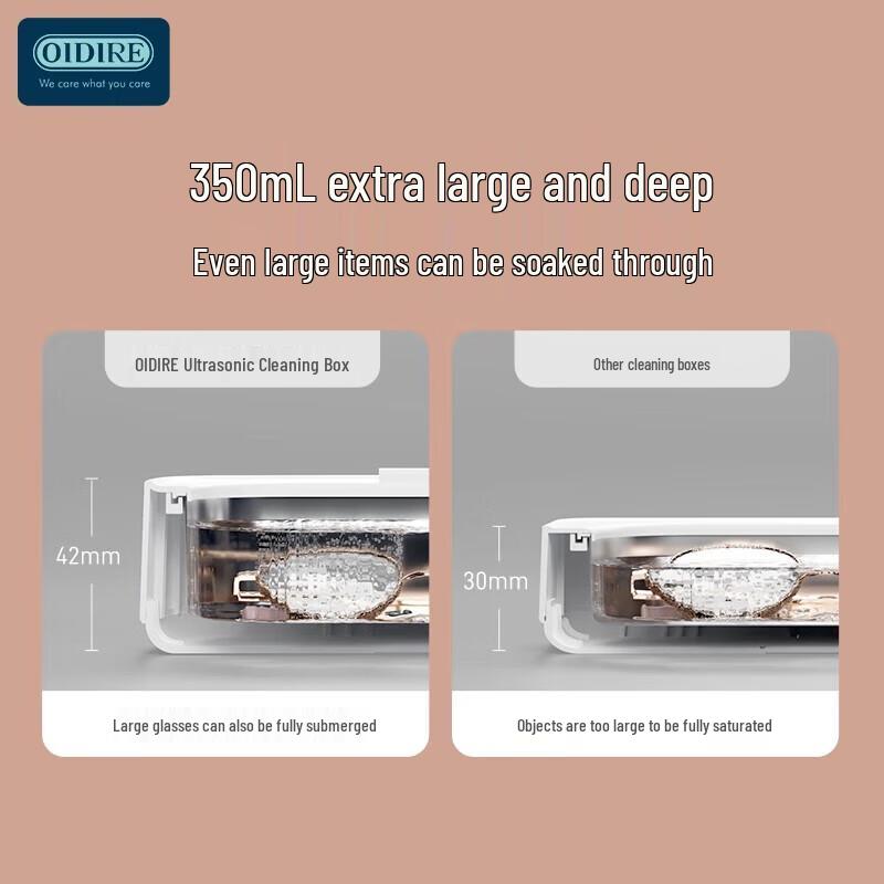 OIDIRE ODI-CS02 Upgraded Ultrasonic Cleaner CN Plug (adapter Included)