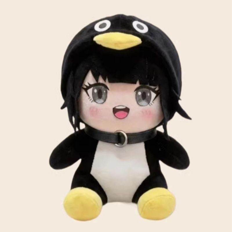 Cute Gugu Gaga Penguin Plush Doll 25 30Cm Meme Anime Peripherals Penguin Gugugaga Stuffed Toys Pillows Kids Birthday Gifts